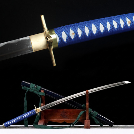 Katana Zanpakuto Hyorinmaru di Hitsugaya Toshiro