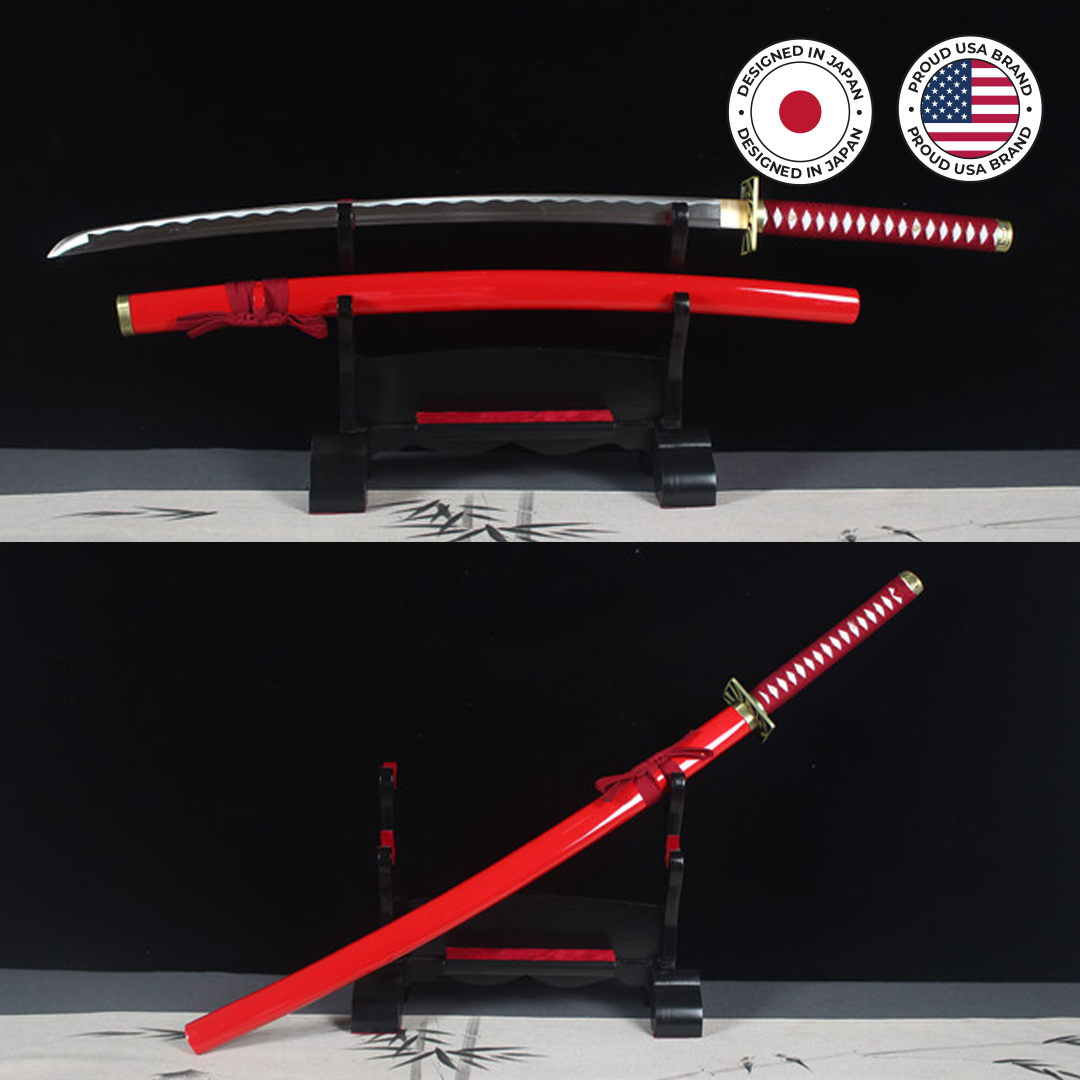 Katana Zanpakuto Zabimaru di Renji Abarai