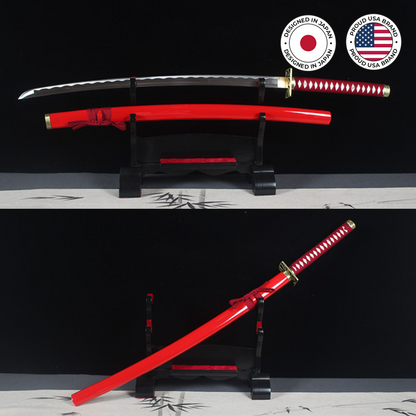 Katana Zanpakuto Zabimaru di Renji Abarai