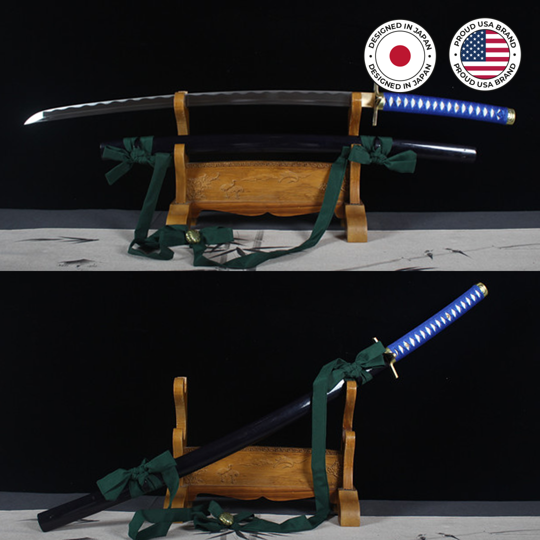 Katana Zanpakuto Hyorinmaru di Hitsugaya Toshiro