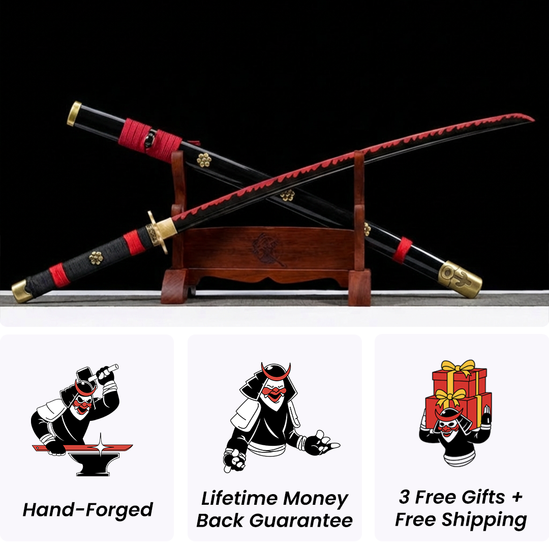 Katana Nera Enma di Roronoa Zoro