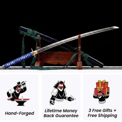 Katana Zanpakuto Hyorinmaru di Hitsugaya Toshiro