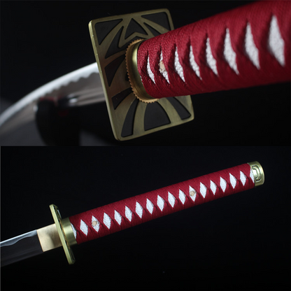 Katana Zanpakuto Zabimaru di Renji Abarai