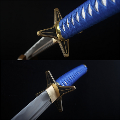 Katana Zanpakuto Hyorinmaru di Hitsugaya Toshiro