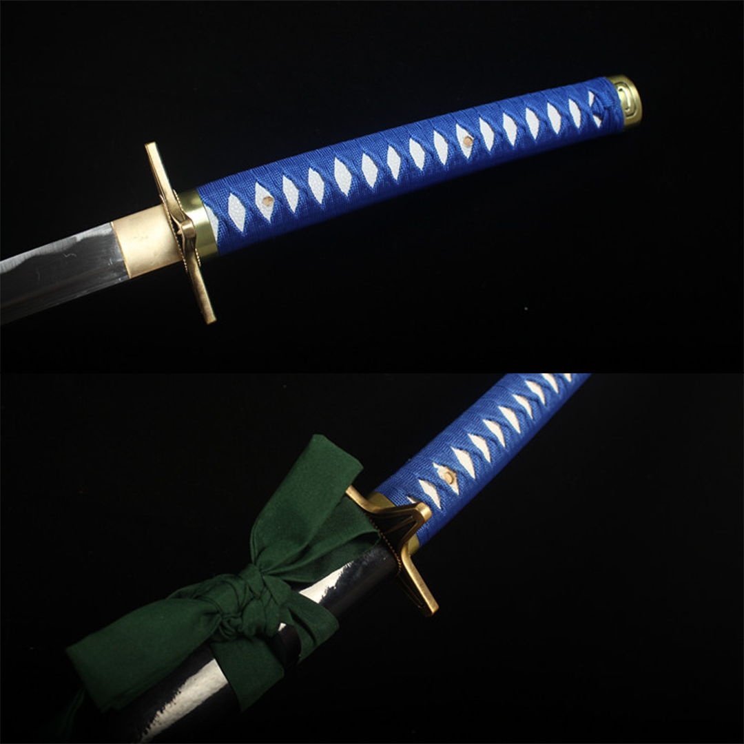 Katana Zanpakuto Hyorinmaru di Hitsugaya Toshiro