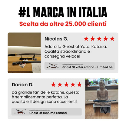 Katana Ghost of Yotei Gilded Night - Edizione limitata