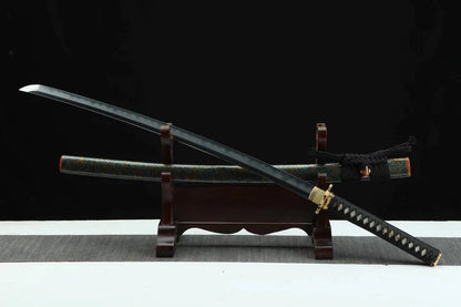 Katana-Japonais-Yamashiro-Hamon-Veritable