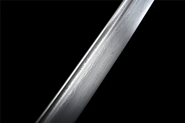 Lame-Katana-Lotus-Acier-Damas