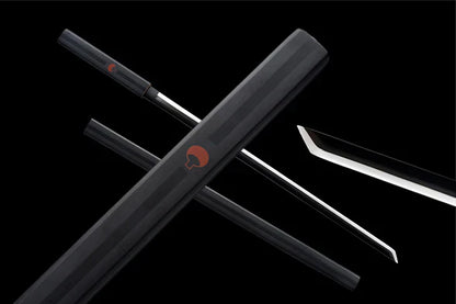 Saya-Sasuke-Uchiwa-Kusanagi-Acier-en-Carbone-1060