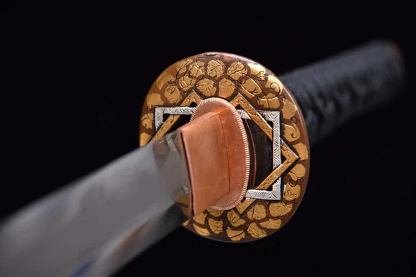 Tsuba-Katana-Taiyo-Acier-SanMai