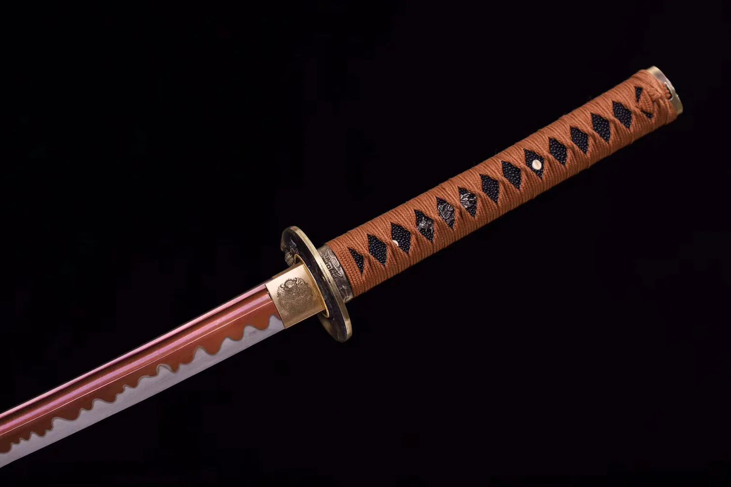 Tsuka-Dragon-Phoenix-Acier-a-Ressort